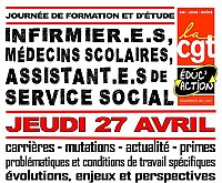 logo Formation syndicale CGT Educ'Action 27 avril