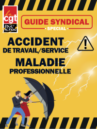 logo Guide syndical spécial : accident du travail / maladie professionnelle